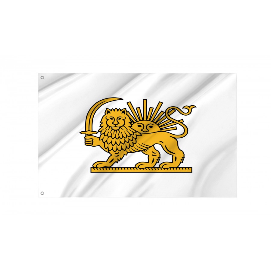 Flag of Iran Under Mohammad Shah Qajar, Flags for Indoor & Outdoor Use
