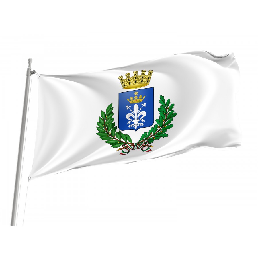 Acerra Flag, Unique Design Print - High Quality Campania for Indoor and Outdoor Use