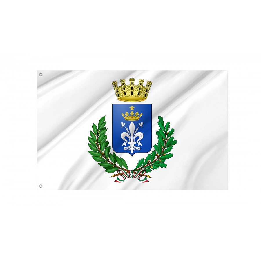 Acerra Flag, Unique Design Print - High Quality Campania for Indoor and Outdoor Use