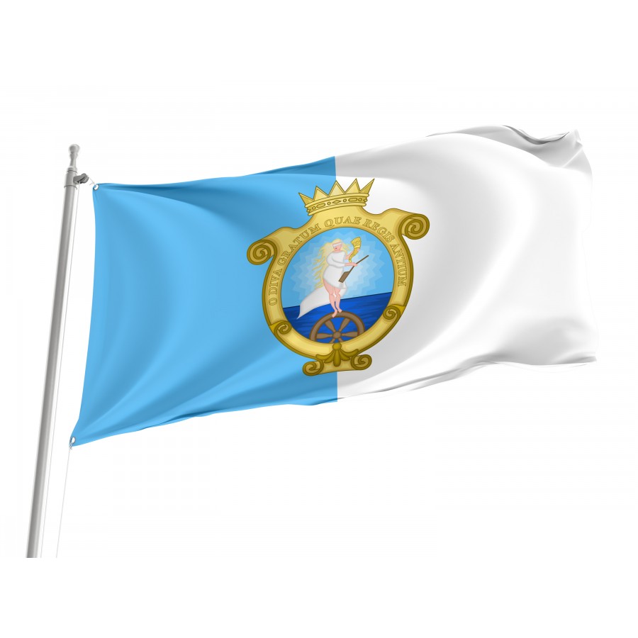 Anzio Flag, Unique Design Print - High Quality Lazio for Indoor and Outdoor Use