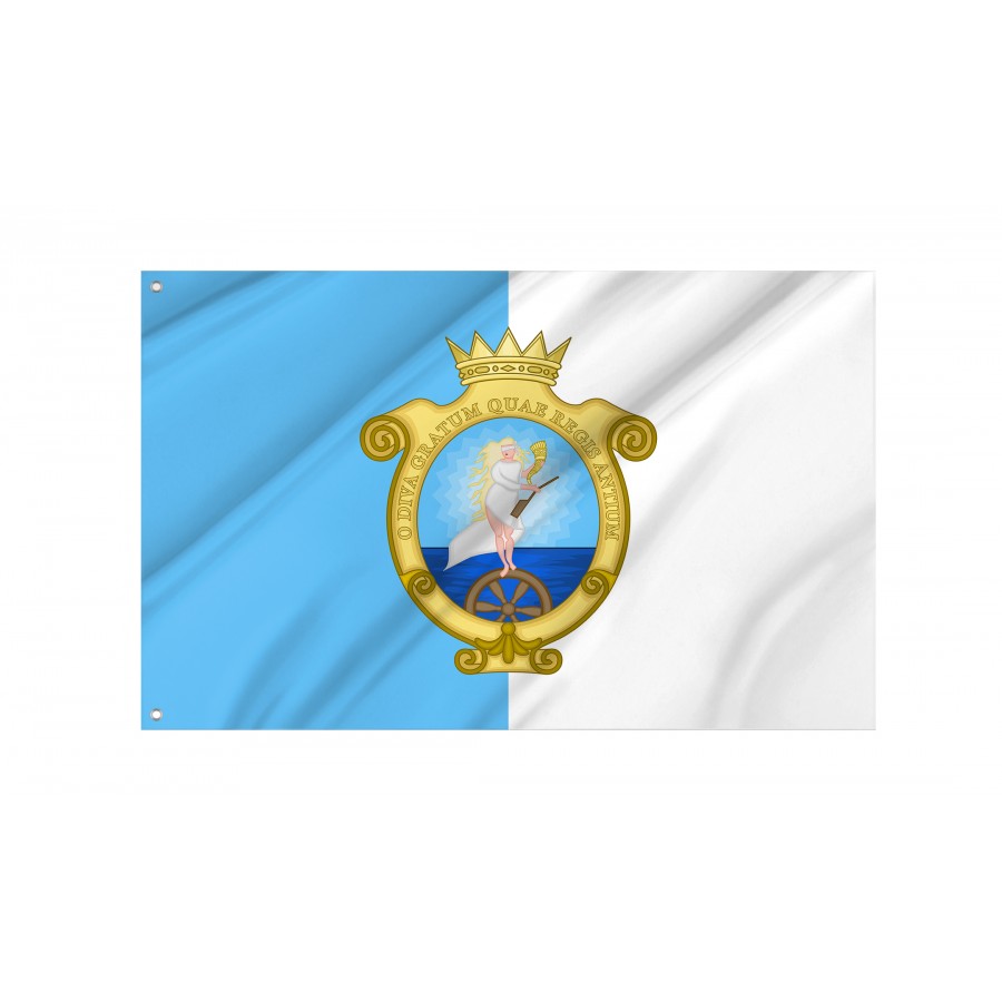 Anzio Flag, Unique Design Print - High Quality Lazio for Indoor and Outdoor Use