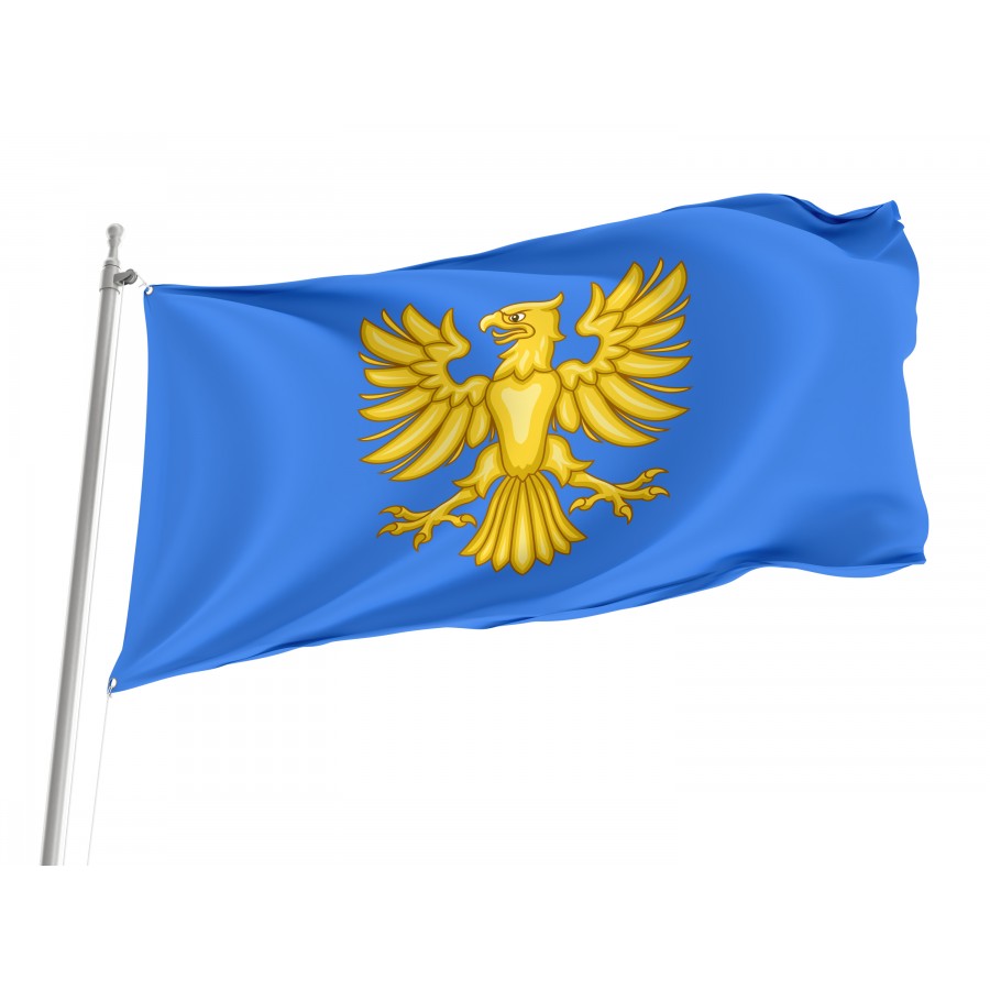 Aquileia Flag, Unique Design Print - High Quality Friuli-Venezia Giulia for Indoor and Outdoor Use