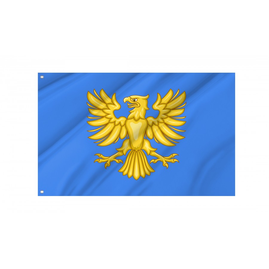 Aquileia Flag, Unique Design Print - High Quality Friuli-Venezia Giulia for Indoor and Outdoor Use