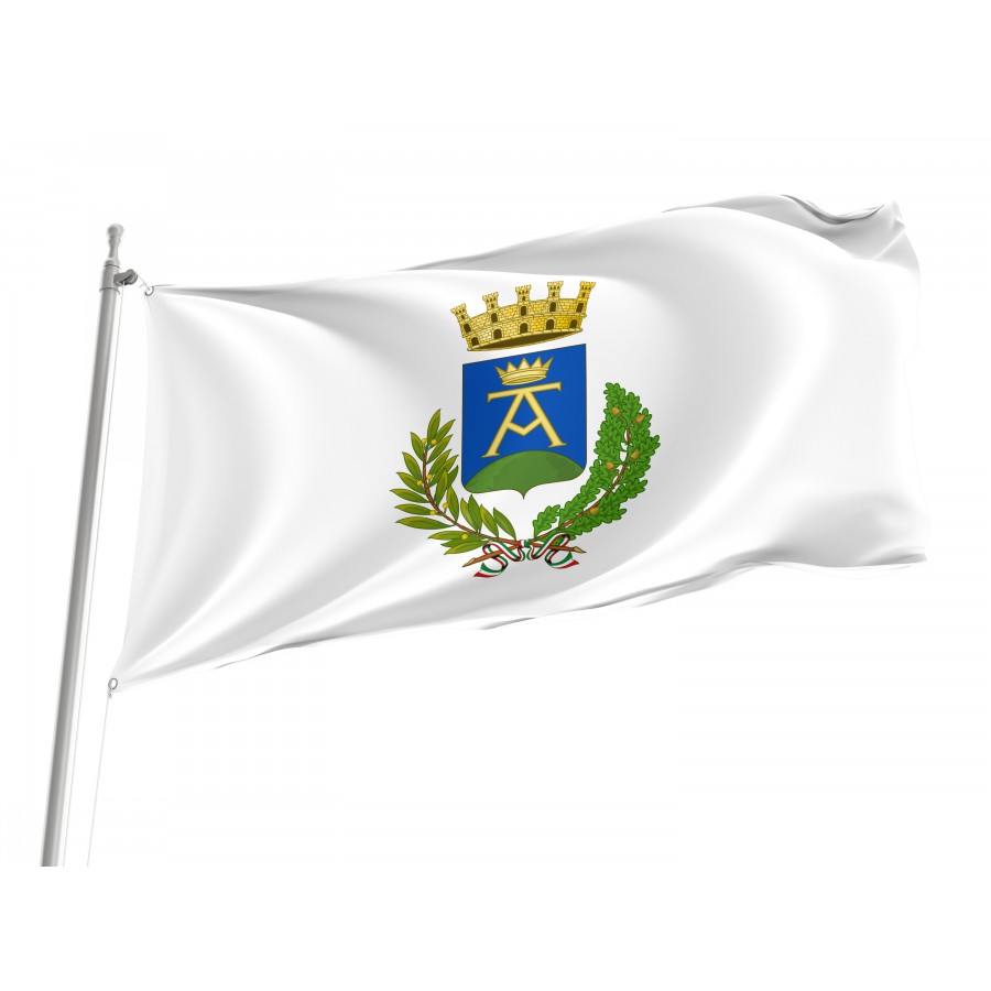 Atessa Flag, Unique Design Print - High Quality Abruzzo for Indoor and Outdoor Use