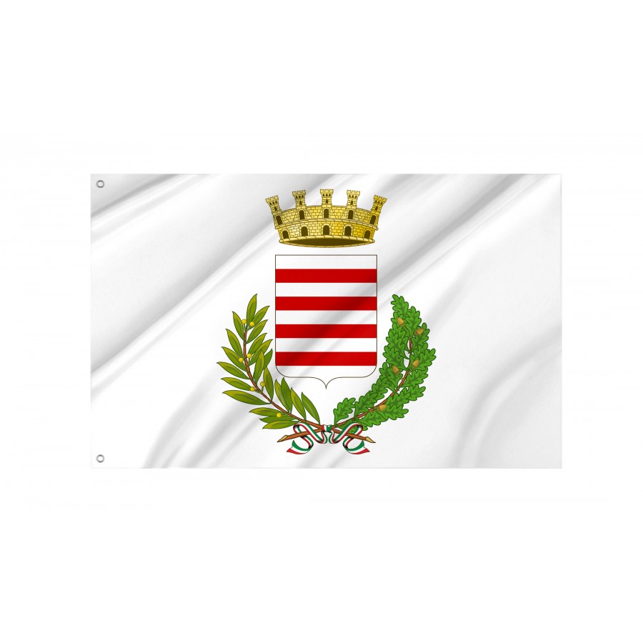 Barletta Flag, Unique Design Print - High Quality Apulia for Indoor and Outdoor Use