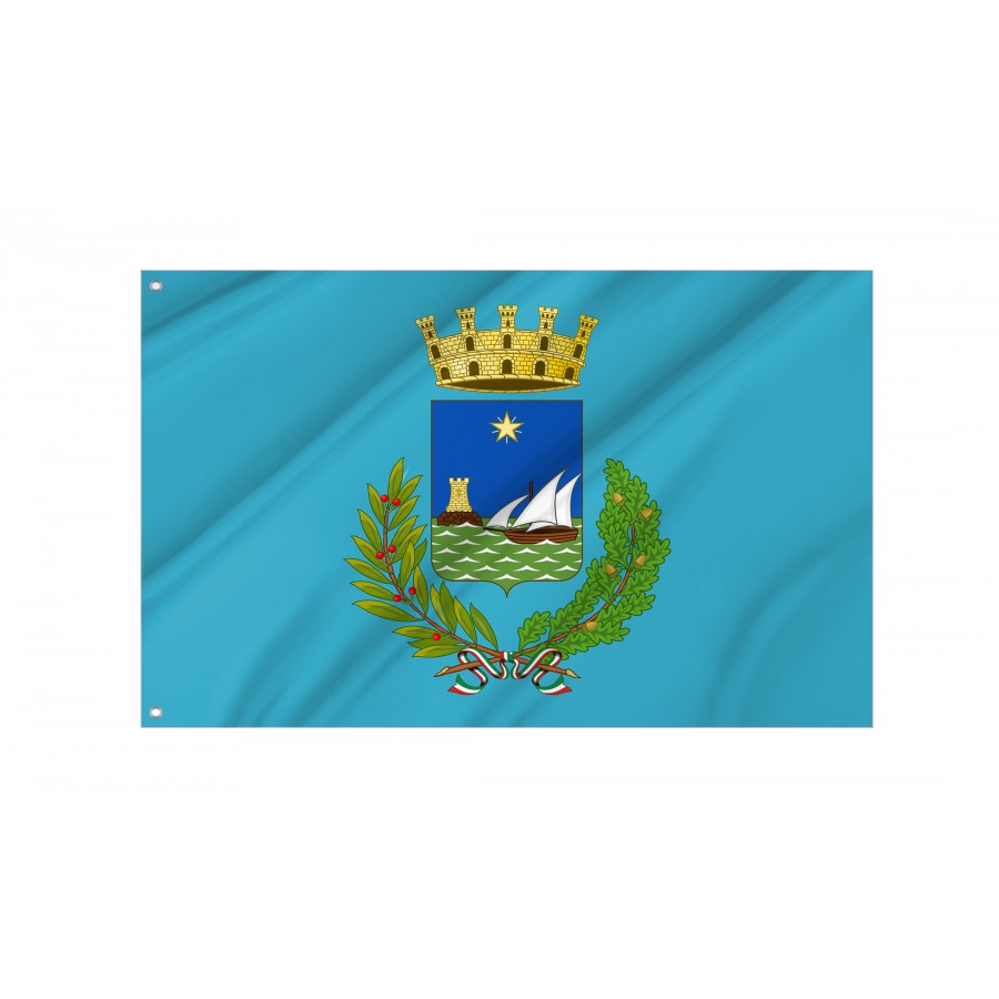 Camogli Flag, Unique Design Print - High Quality Liguria for Indoor and Outdoor Use