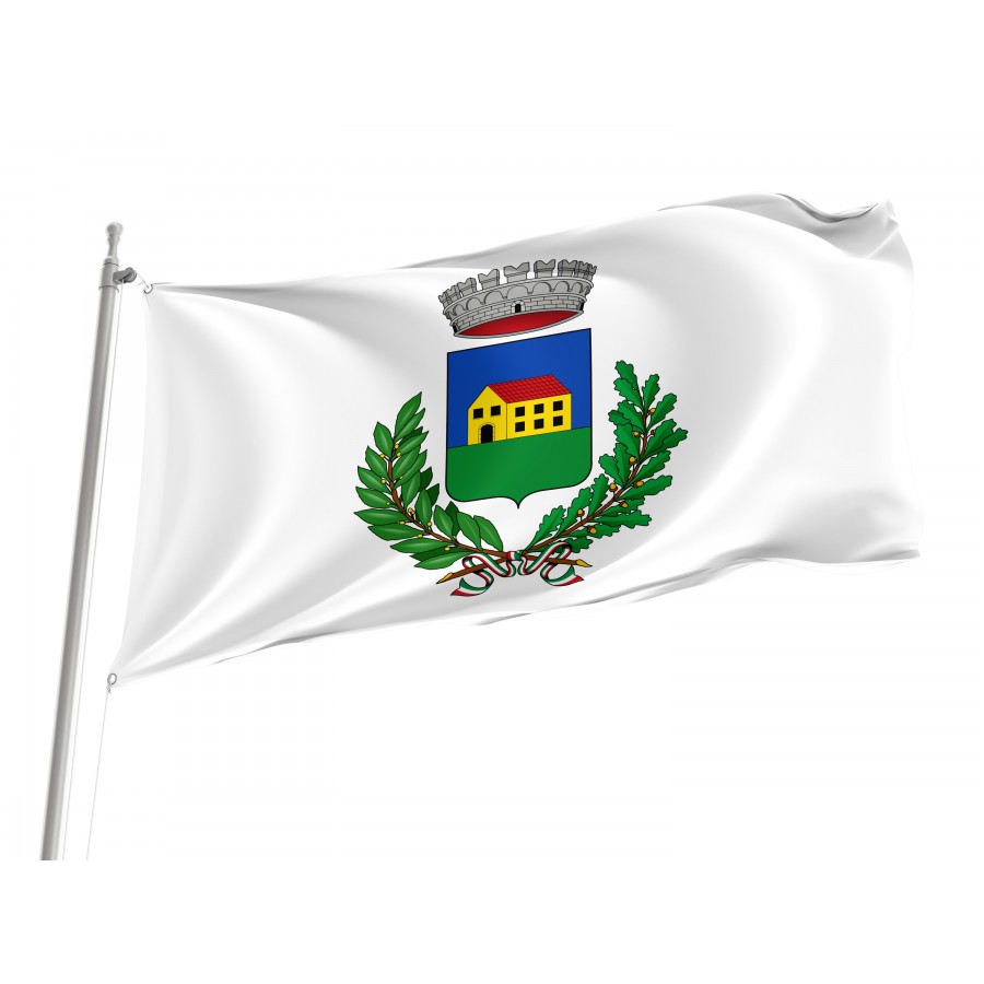 Casoria Flag, Unique Design Print - High Quality Campania for Indoor and Outdoor Use