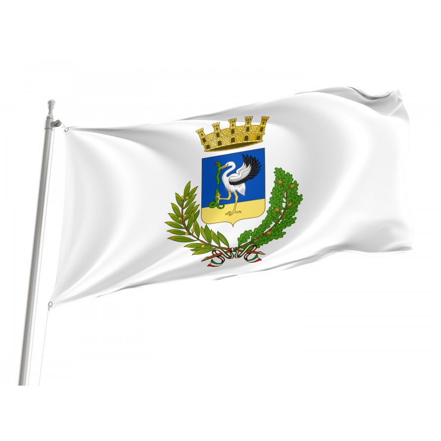Cerignola Flag, Unique Design Print - High Quality Apulia for Indoor and Outdoor Use