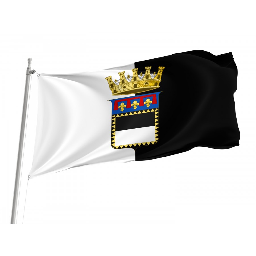 Cesena Flag, Unique Design Print - High Quality Emilia-Romagna for Indoor and Outdoor Use