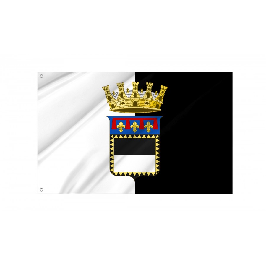 Cesena Flag, Unique Design Print - High Quality Emilia-Romagna for Indoor and Outdoor Use