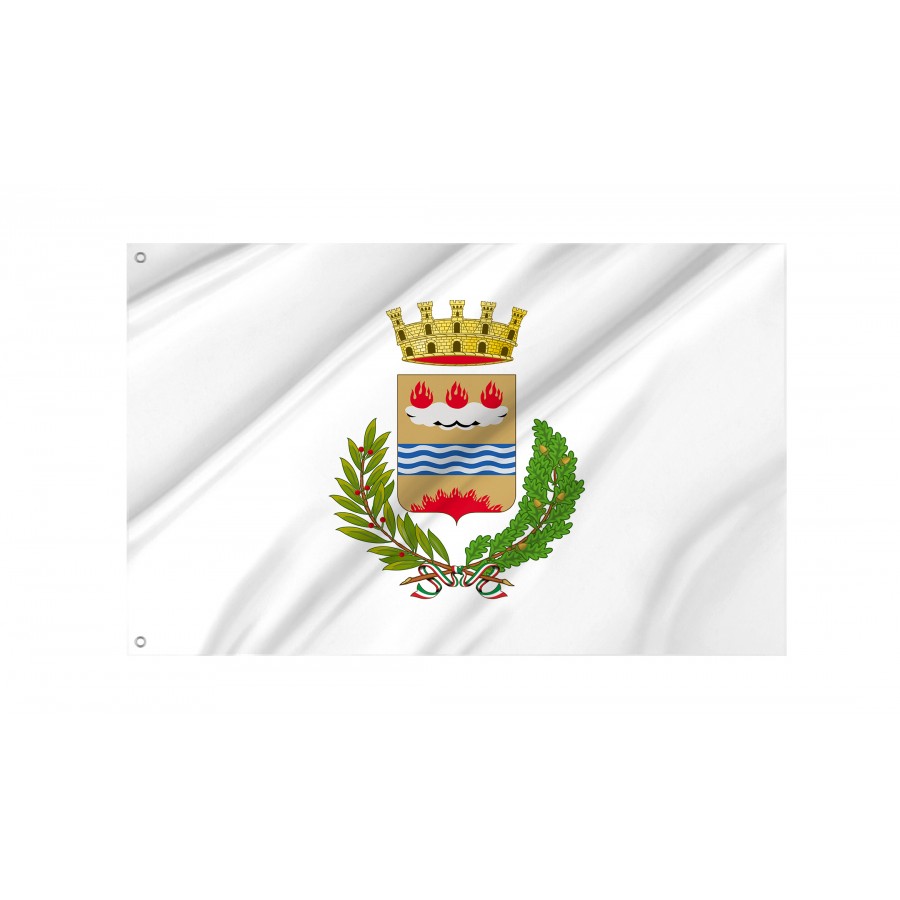 Eboli Flag, Unique Design Print - High Quality Campania for Indoor and Outdoor Use