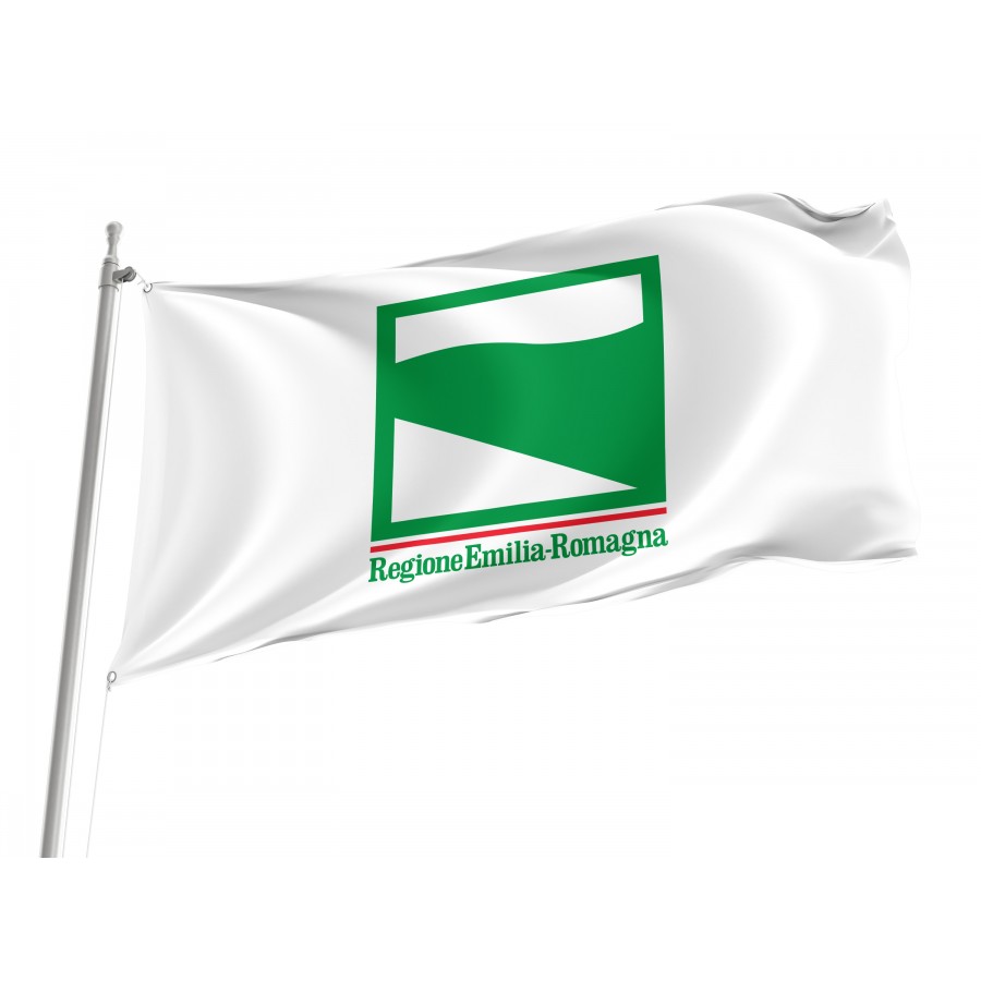 Emilia-Romagna Flag, Unique Design Print - High Quality Emilia-Romagna for Indoor and Outdoor Use