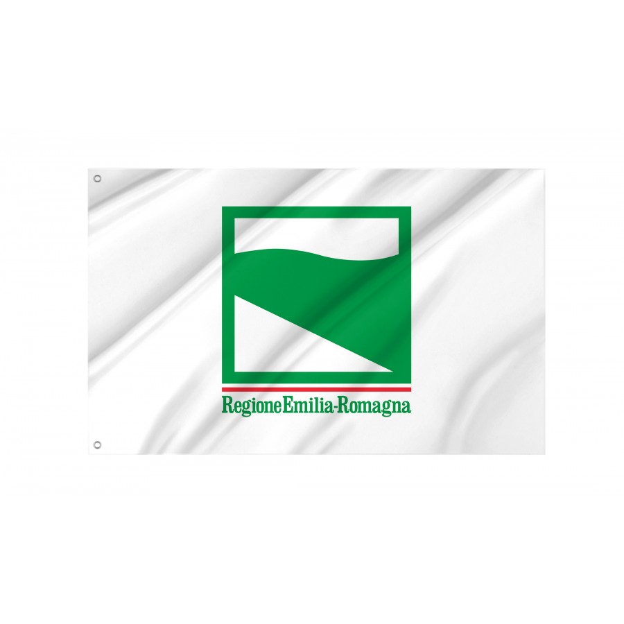 Emilia-Romagna Flag, Unique Design Print - High Quality Emilia-Romagna for Indoor and Outdoor Use