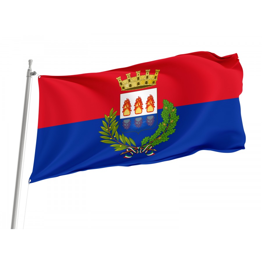 Foggia Flag, Unique Design Print - High Quality Apulia for Indoor and Outdoor Use