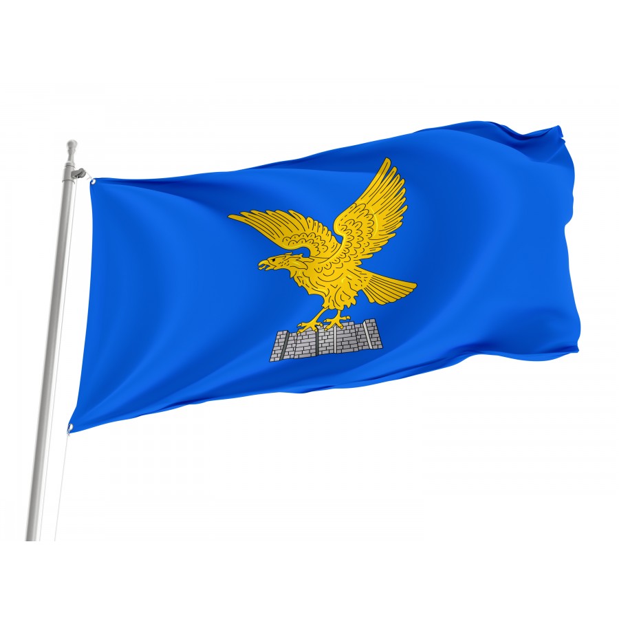 Friuli-Venezia Giulia Flag, Unique Design Print - High Quality Friuli-Venezia Giulia for Indoor and Outdoor Use