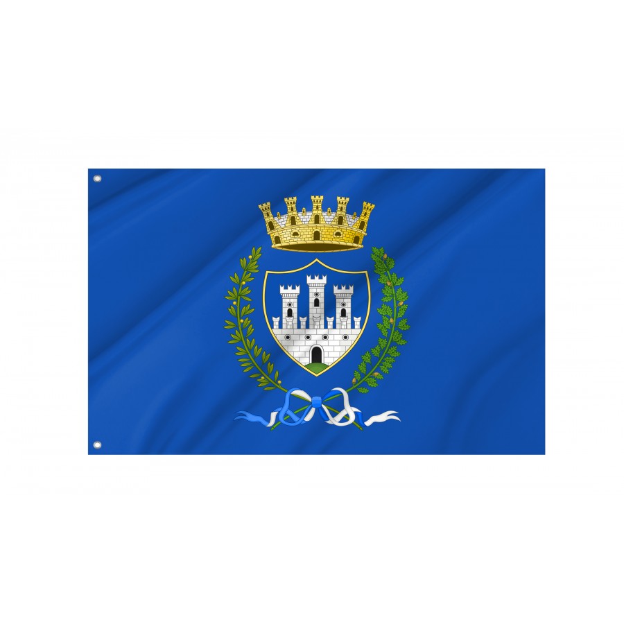 Gorizia Flag, Unique Design Print - High Quality Friuli-Venezia Giulia for Indoor and Outdoor Use