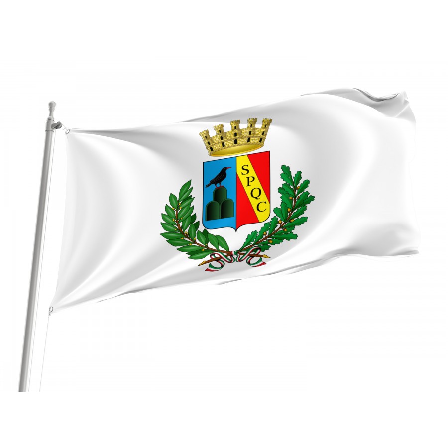 Guidonia Montecelio Flag, Unique Design Print - High Quality Lazio for Indoor and Outdoor Use
