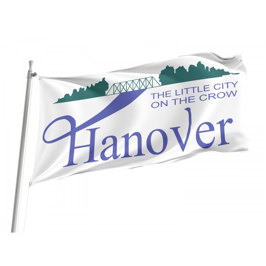 Flag of Hanover, Minnesota, Patriotic Flags, Unique Design Print, Flags for Indoor & Outdoor Use