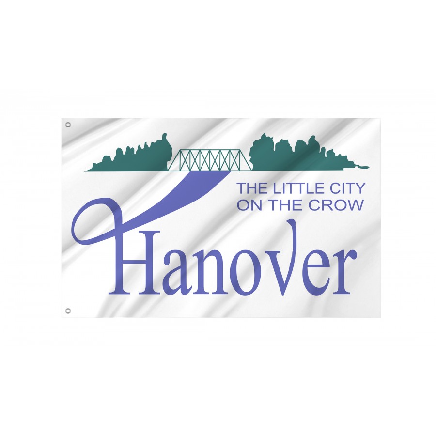Flag of Hanover, Minnesota, Patriotic Flags, Unique Design Print, Flags for Indoor & Outdoor Use