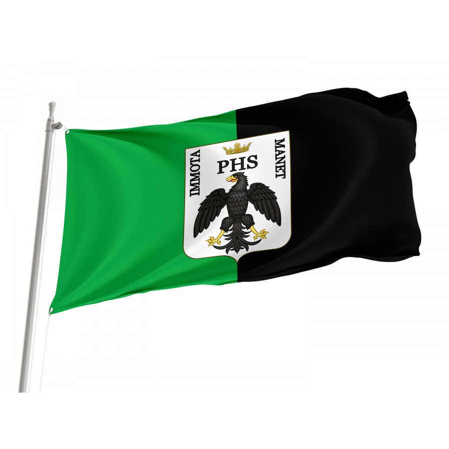 Laquila Flag, Unique Design Print - High Quality Abruzzo for Indoor and Outdoor Use