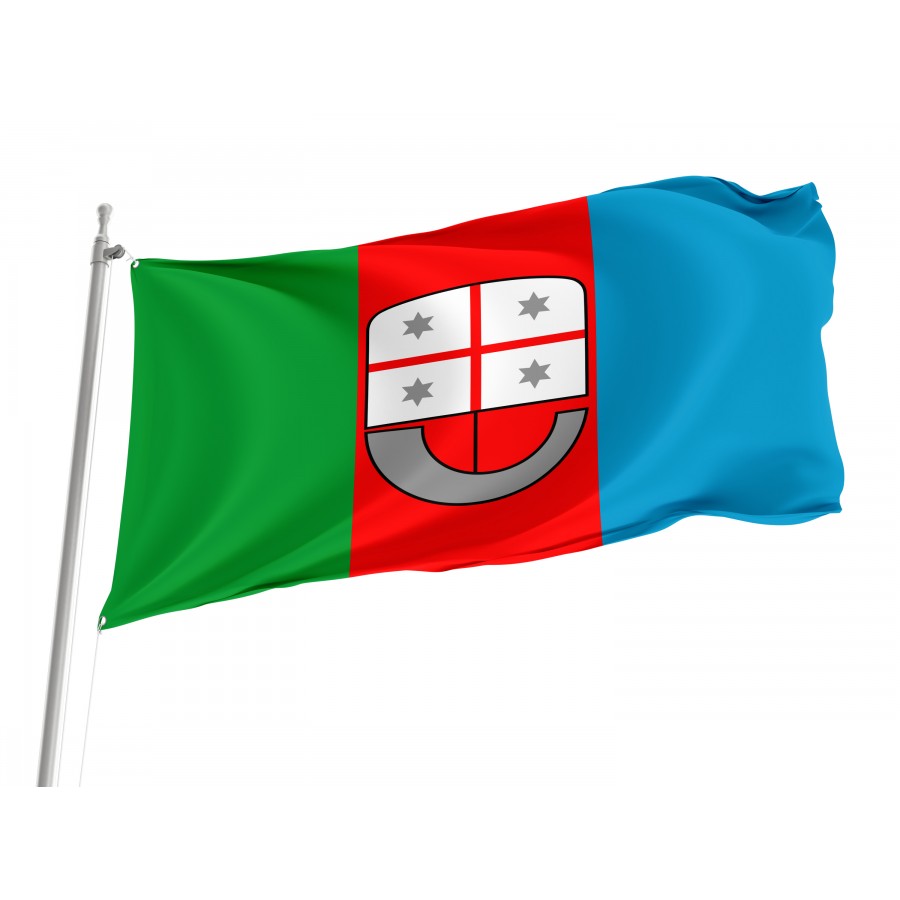 Liguria Flag, Unique Design Print - High Quality Liguria for Indoor and Outdoor Use