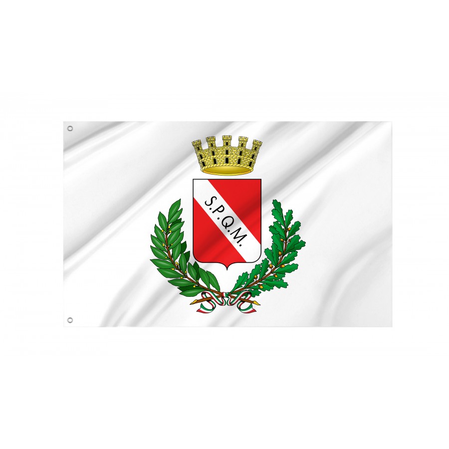 Molfetta Flag, Unique Design Print - High Quality Apulia for Indoor and Outdoor Use