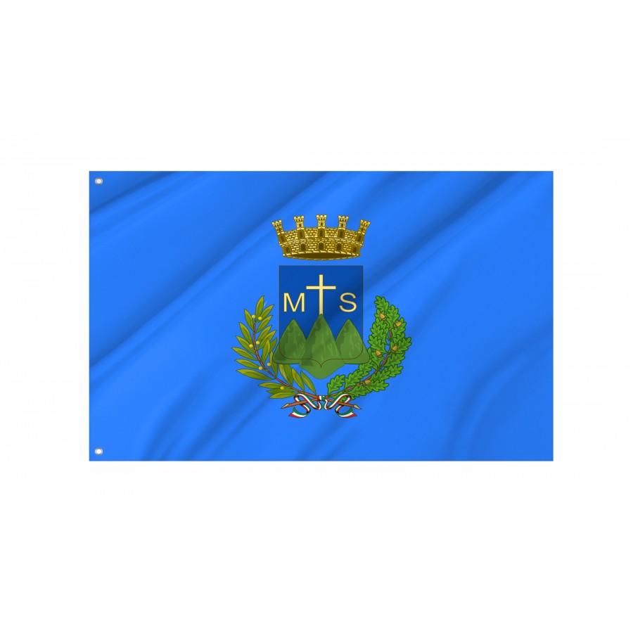 Montesilvano Flag, Unique Design Print - High Quality Abruzzo for Indoor and Outdoor Use