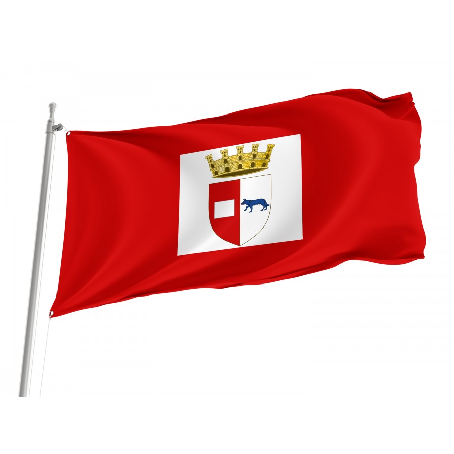 Piacenza Flag, Unique Design Print - High Quality Emilia-Romagna for Indoor and Outdoor Use