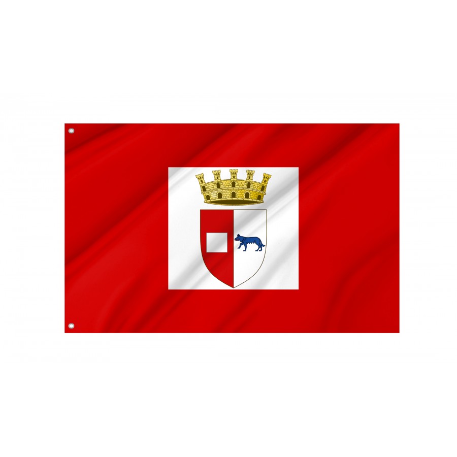 Piacenza Flag, Unique Design Print - High Quality Emilia-Romagna for Indoor and Outdoor Use