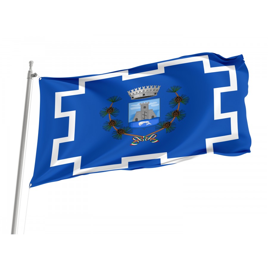 Portofino Flag, Unique Design Print - High Quality Liguria for Indoor and Outdoor Use