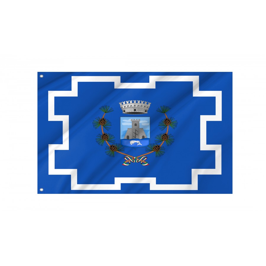 Portofino Flag, Unique Design Print - High Quality Liguria for Indoor and Outdoor Use