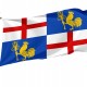 Proposed flag for Emilia-Romagna, Unique Design Print - Imagine 1