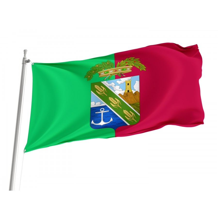 Province Of Latina Flag, Unique Design Print - High Quality Lazio for Indoor and Outdoor Use