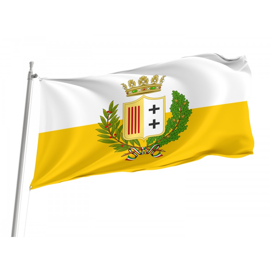 Province Of Reggio Calabria Flag, Unique Design Print - High Quality Calabria for Indoor and Outdoor Use