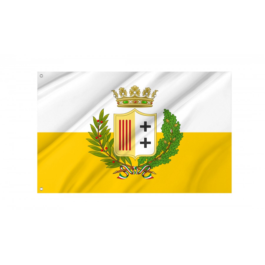 Province Of Reggio Calabria Flag, Unique Design Print - High Quality Calabria for Indoor and Outdoor Use