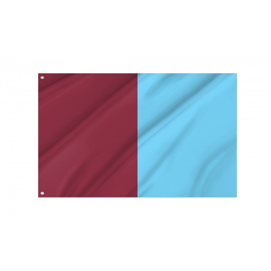 Rieti Flag, Unique Design Print - High Quality Lazio for Indoor and Outdoor Use