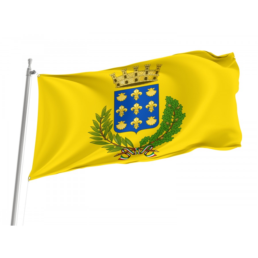 Rossano Flag, Unique Design Print - High Quality Calabria for Indoor and Outdoor Use