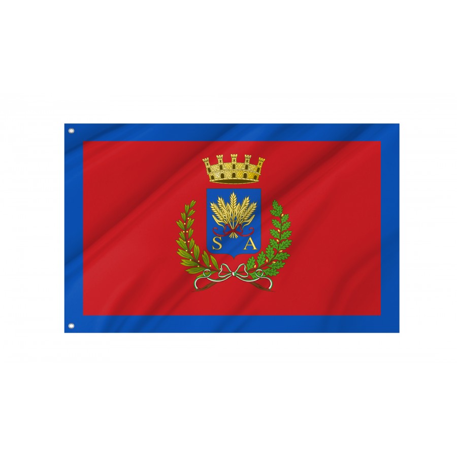 Spoltore Flag, Unique Design Print - High Quality Abruzzo for Indoor and Outdoor Use