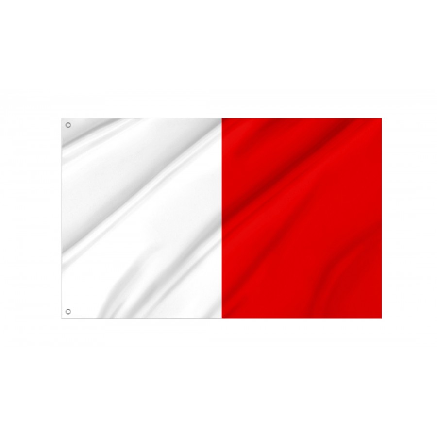 Teramo Flag, Unique Design Print - High Quality Abruzzo for Indoor and Outdoor Use