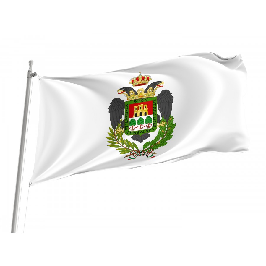 Velletri Flag, Unique Design Print - High Quality Lazio for Indoor and Outdoor Use