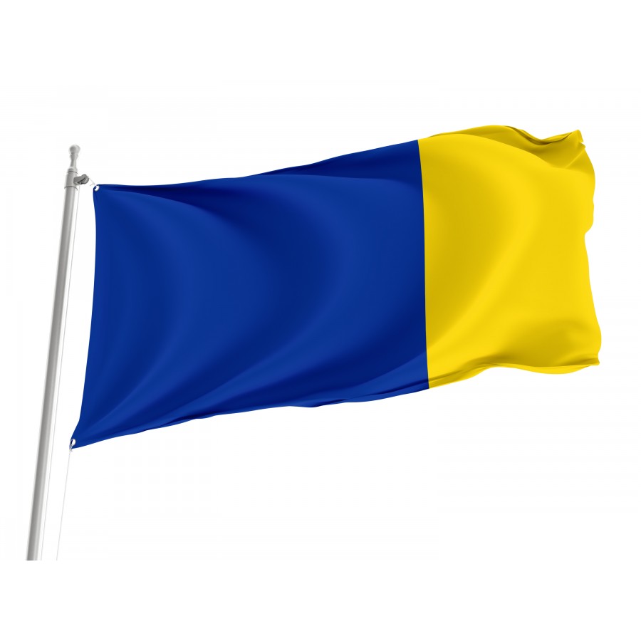 Viterbo Flag, Unique Design Print - High Quality Lazio for Indoor and Outdoor Use