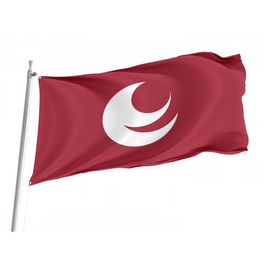 Flag of Hiroshima Prefecture, Unique Design Print, Flags for Indoor & Outdoor Use
