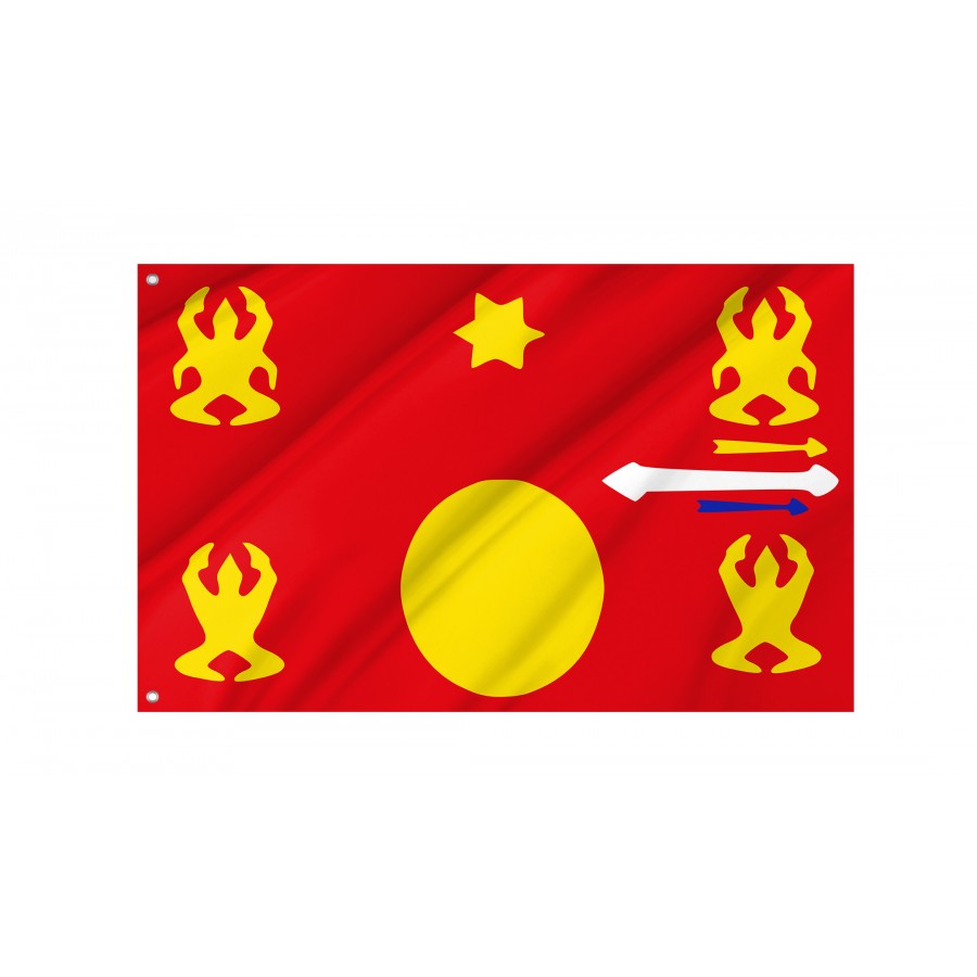 Flag of Hmong People of Laos, Patriotic Flags, Unique Design Print, Flags for Indoor & Outdoor Use