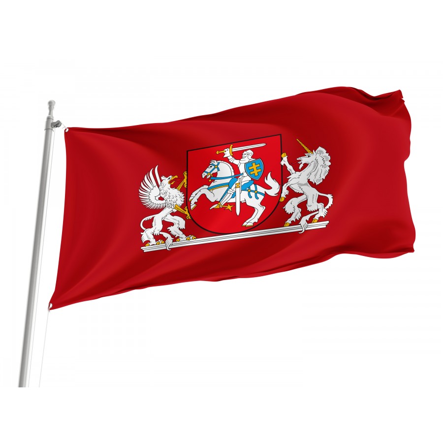 Flag of President of Lithuania, Patriotic Flags, Unique Design Print, Flags for Indoor & Outdoor Use