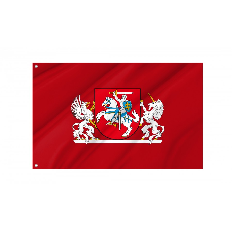 Flag of President of Lithuania, Patriotic Flags, Unique Design Print, Flags for Indoor & Outdoor Use