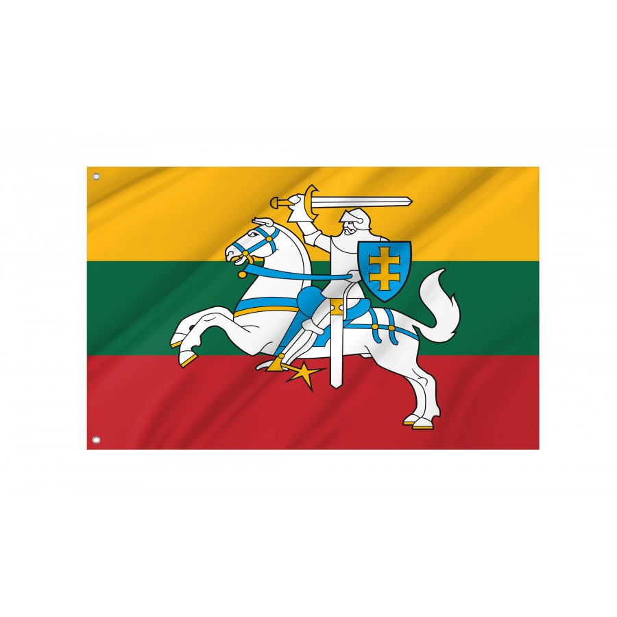Flag of Lithuania State, Patriotic Flags, Unique Design Print, Flags for Indoor & Outdoor Use