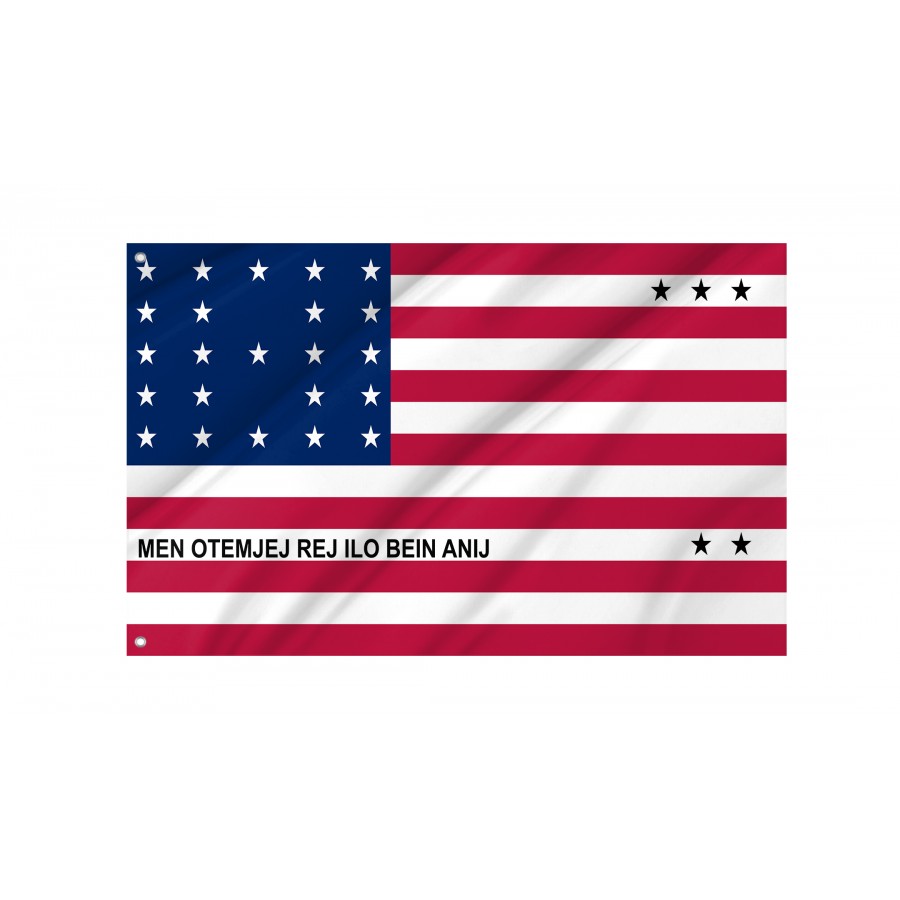 Flag of Bikini Atoll, Patriotic Flags, Unique Design Print, Flags for Indoor & Outdoor Use