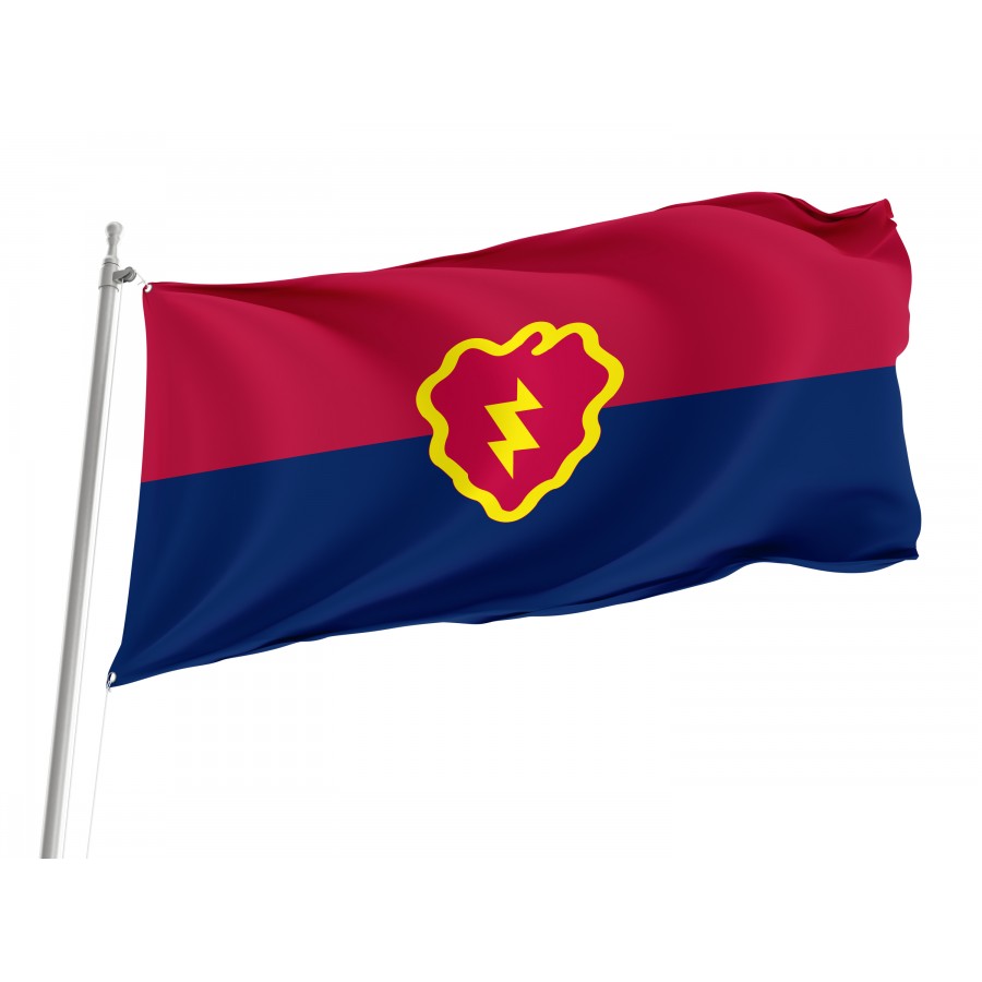 25Th Infantry Division Flag, Unique Design Print - High Quality United States for Indoor and Outdoor Use