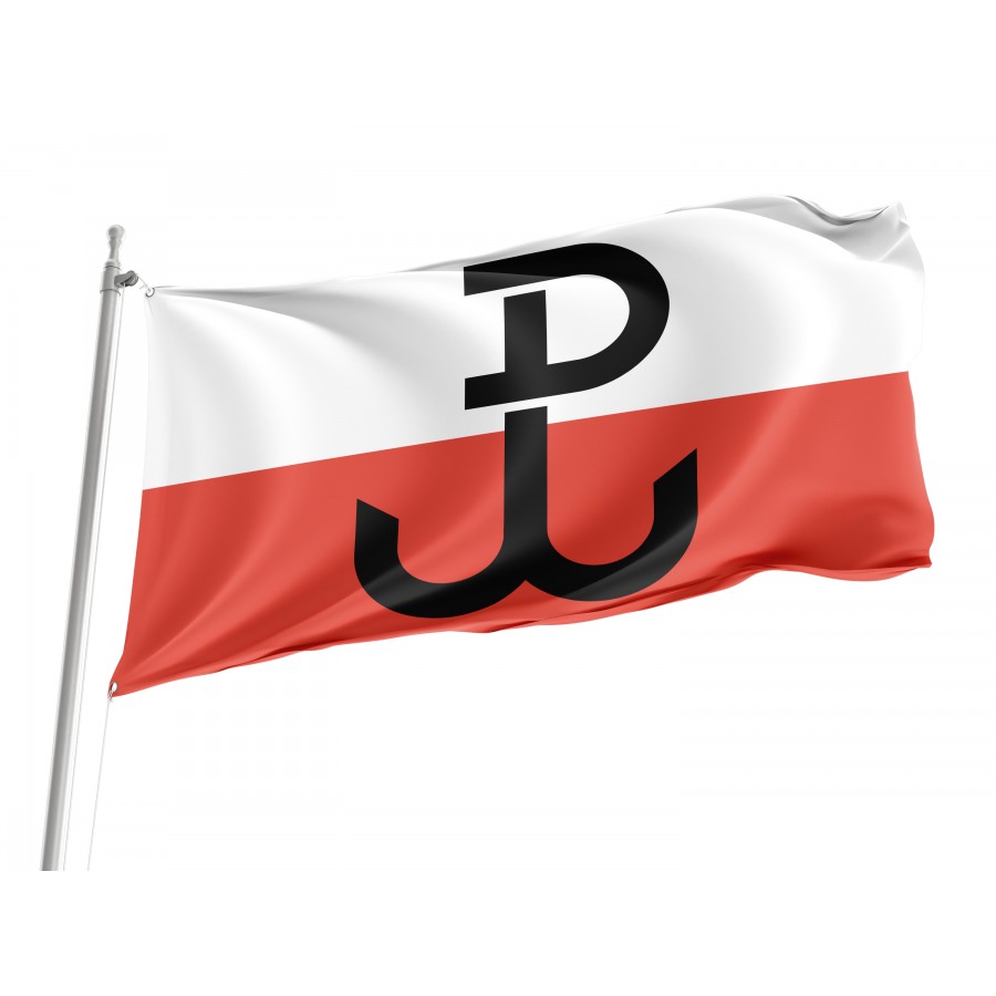 Flag of Armia Krajowa, Patriotic Flags, Unique Design Print, Flags for Indoor & Outdoor Use