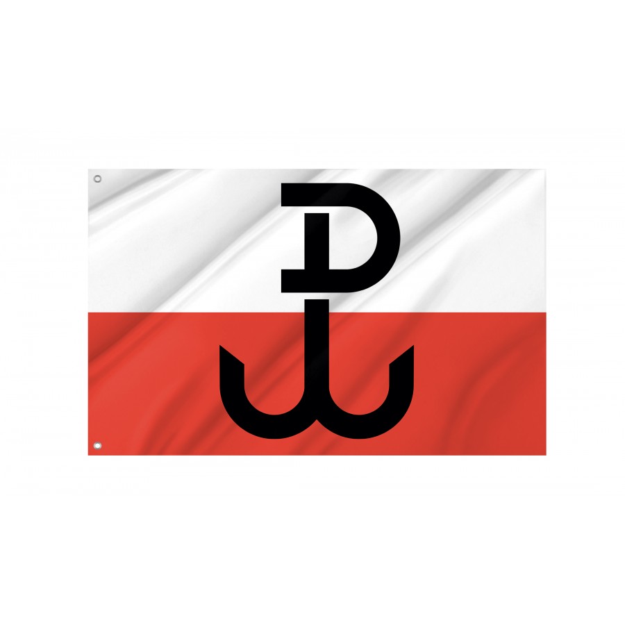 Flag of Armia Krajowa, Patriotic Flags, Unique Design Print, Flags for Indoor & Outdoor Use